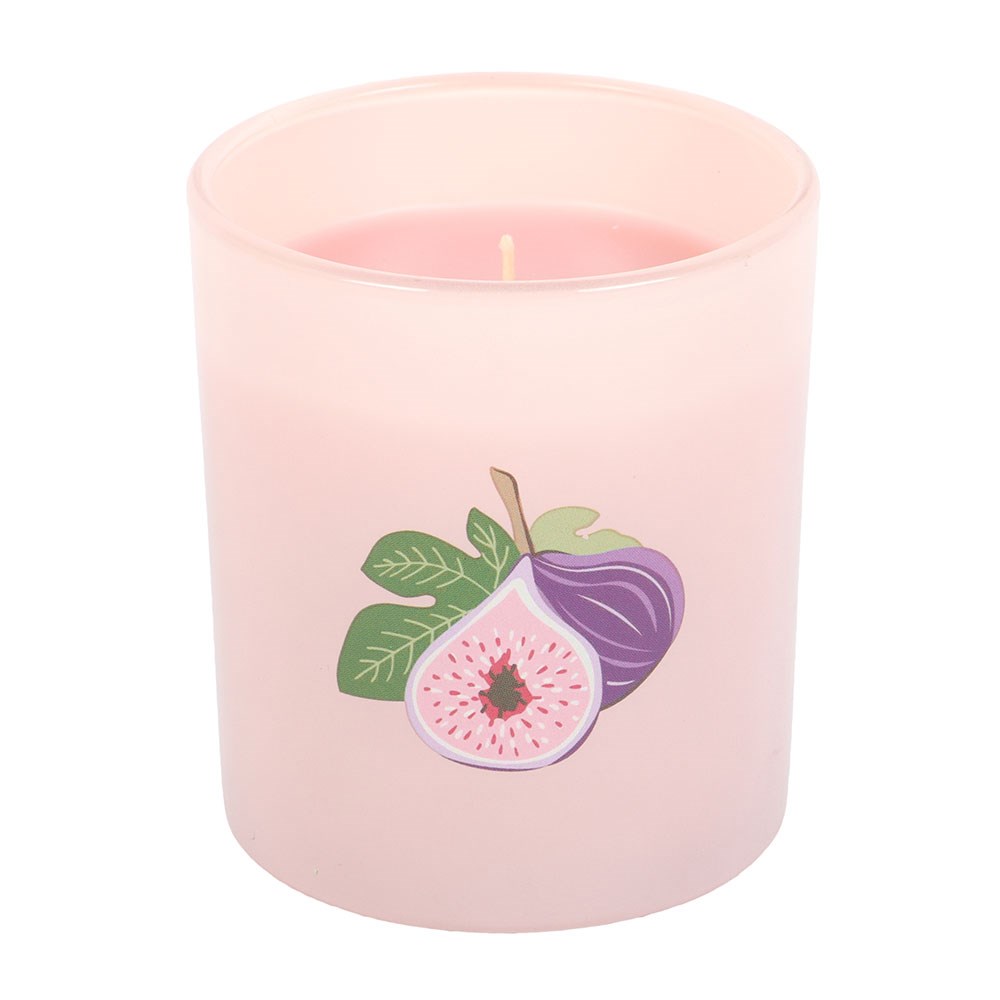 Lumânare Parfumată cu Aromă de Vanilie și Smochină