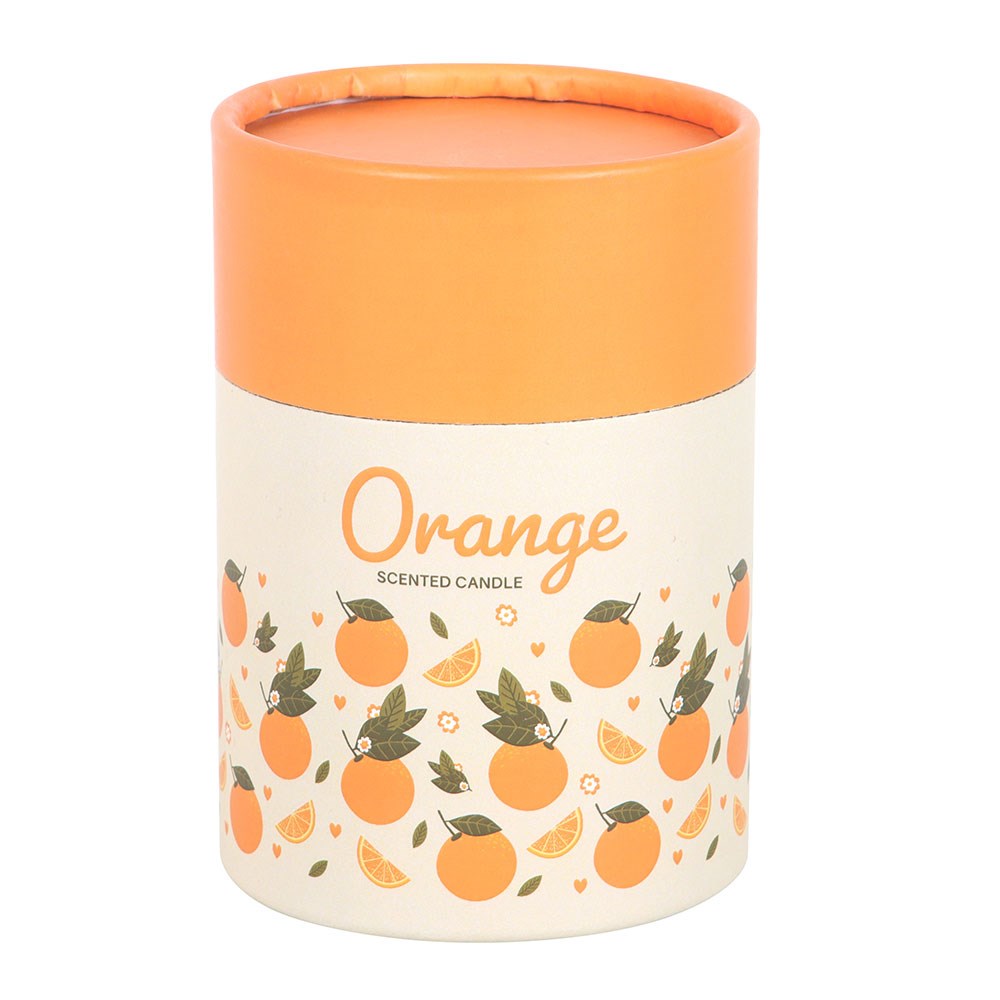 Lumânare Parfumată cu Aromă de Portocală