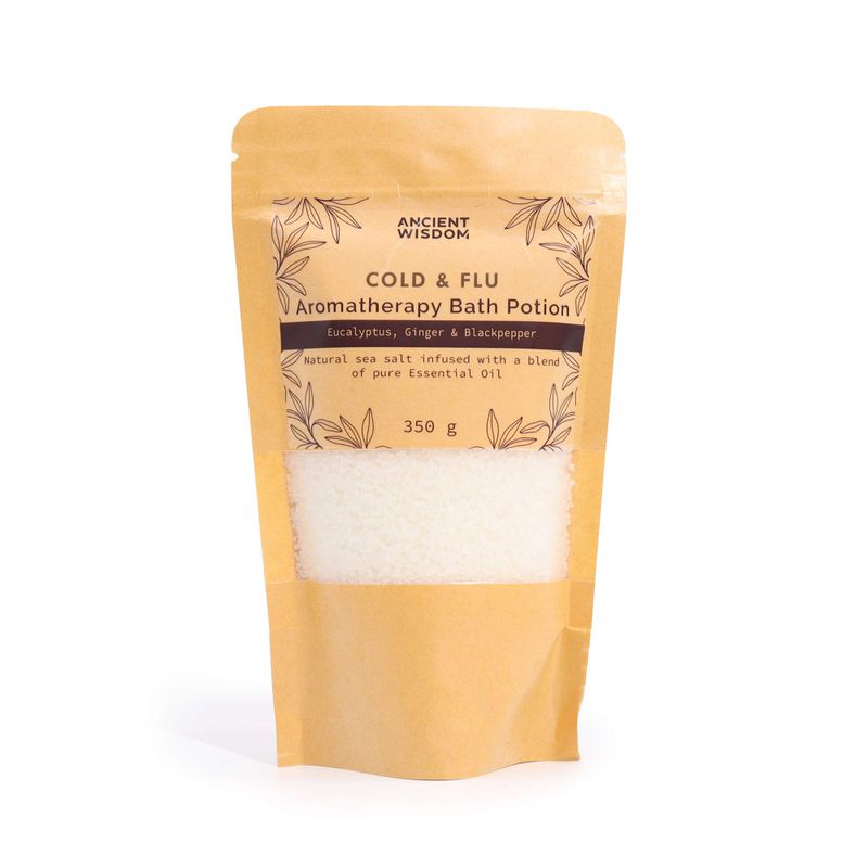 Sare de Baie Aromaterapie 350g - Răceală și Gripă