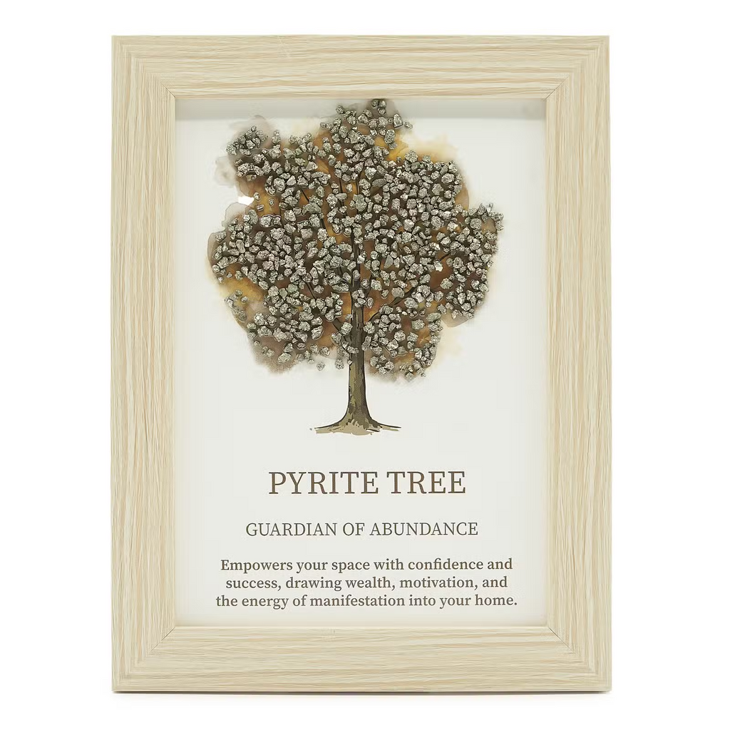 Tablou cu Pietre Prețioase - Arborele Vieții, Pirită