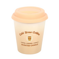 Lumânare Parfumată Premium cu Aromă de Cafea Cold Brew, Timp Ardere 42h