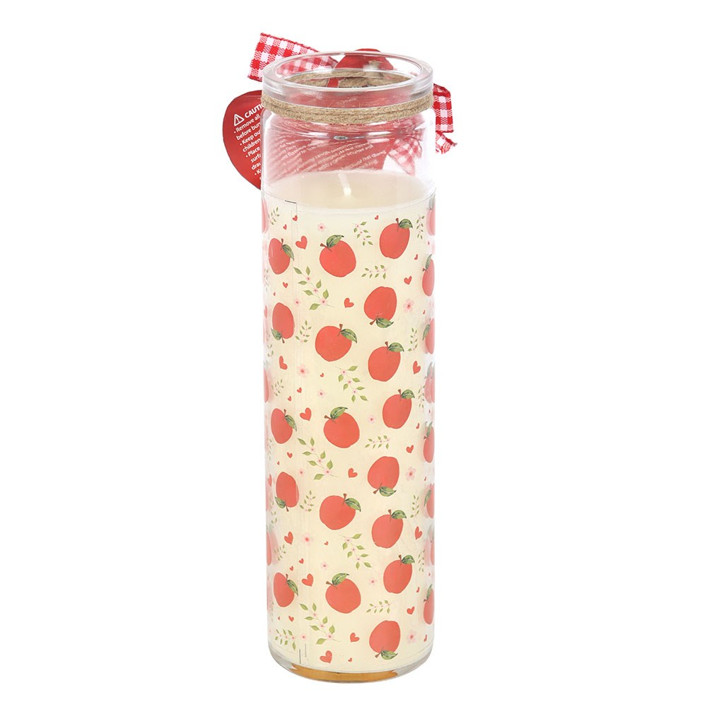 Lumânare Parfumată Premium, Aromă Plăcintă cu Mere, Timp Ardere 50h