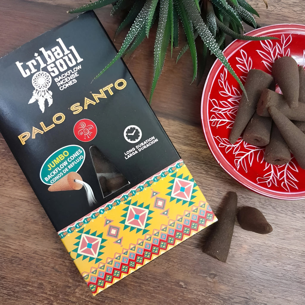 Conuri Parfumate Backflow Palo Santo, Fum Curgător