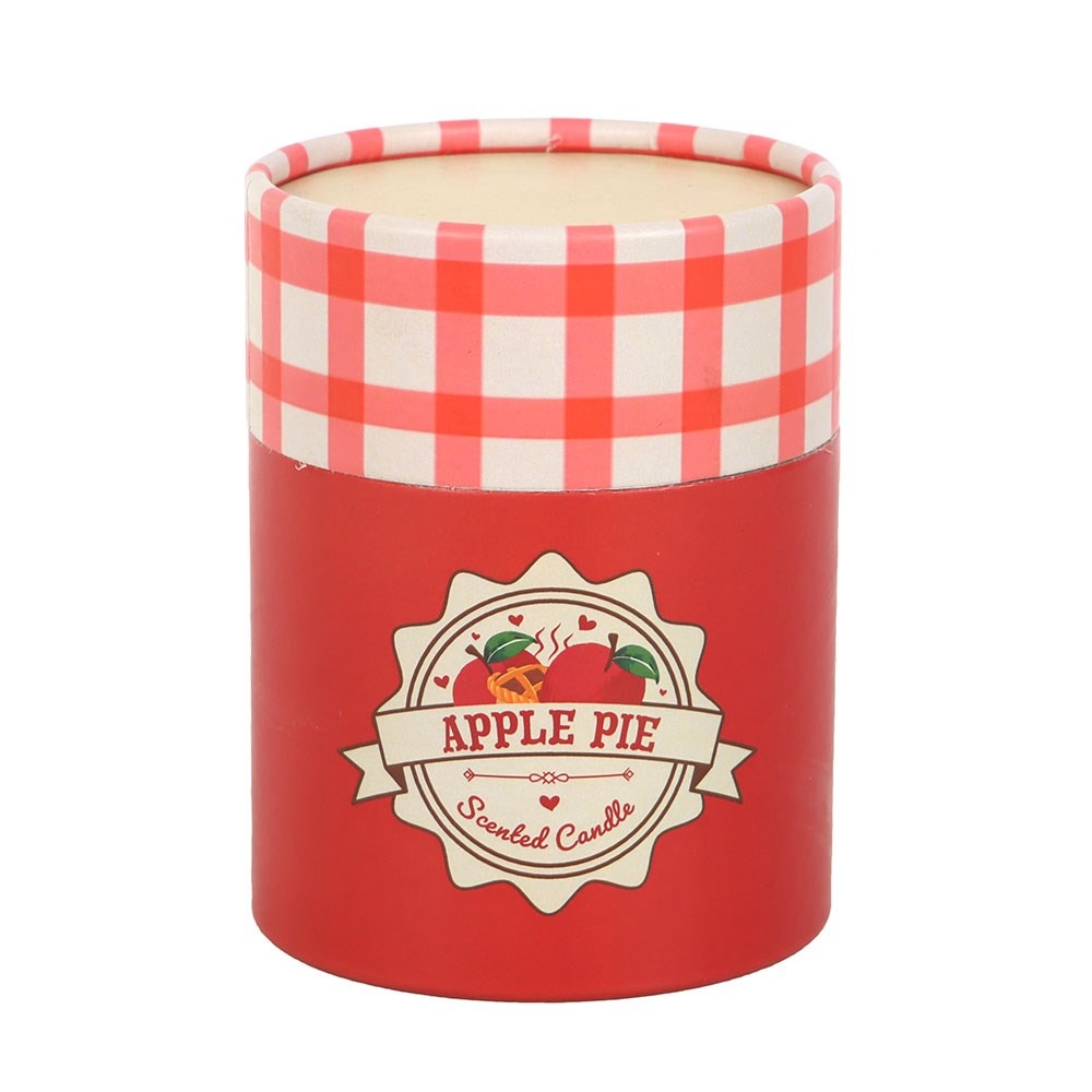 Lumânare Parfumată Premium, Aromă Plăcintă cu Mere, Timp Ardere 28h